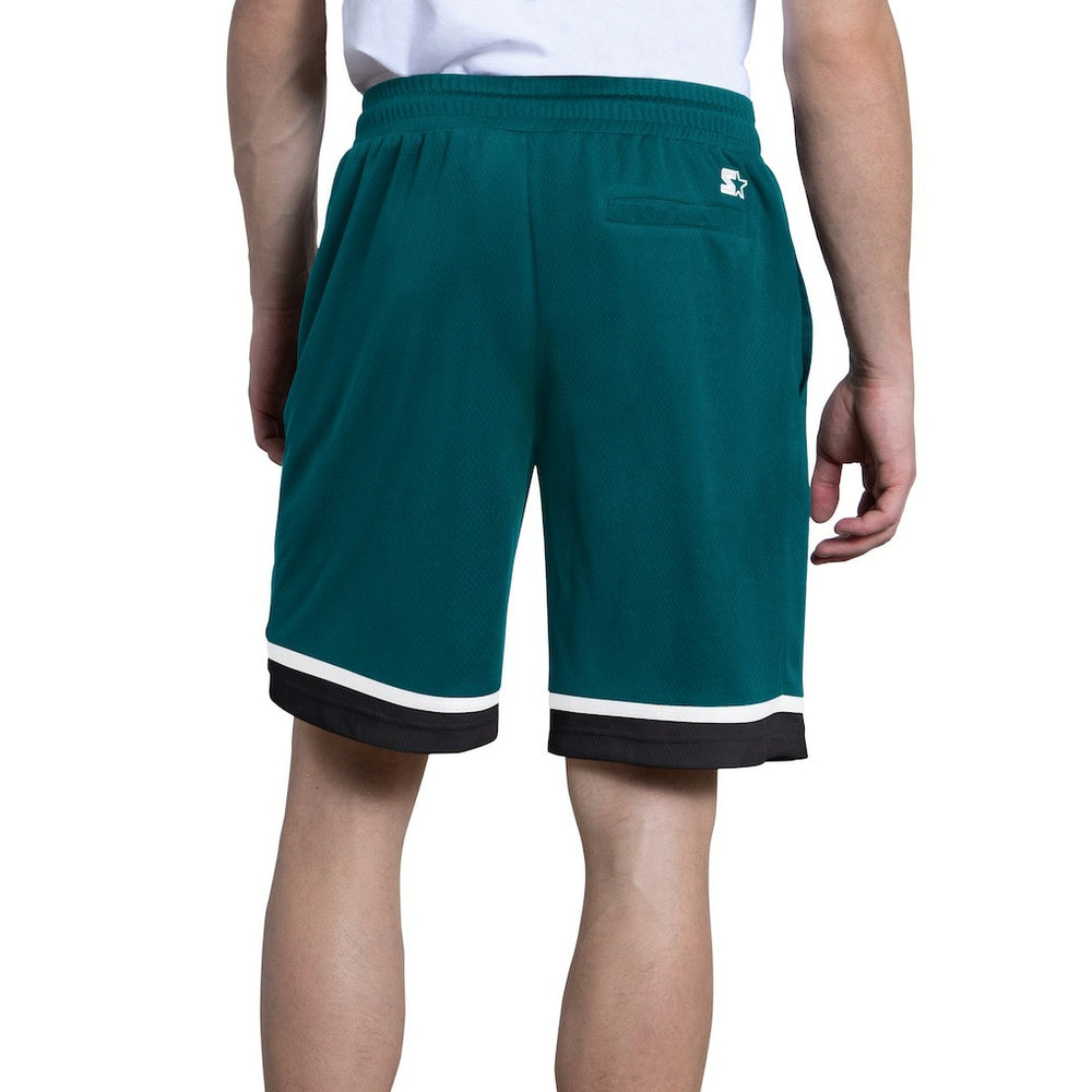 Philadelphia Eagles Starter Power Play Mesh Shorts Midnight Green
