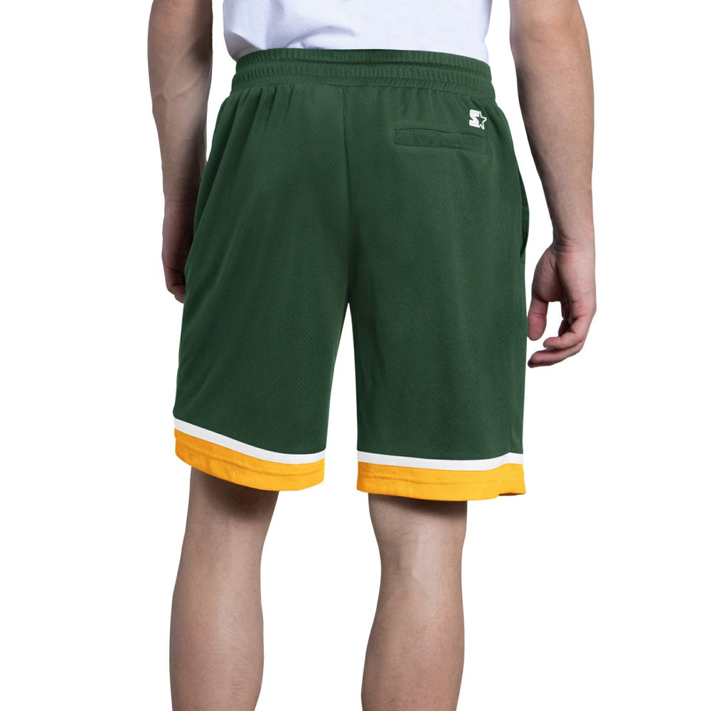 Green Bay Packers Starter Power Play Mesh Shorts Green