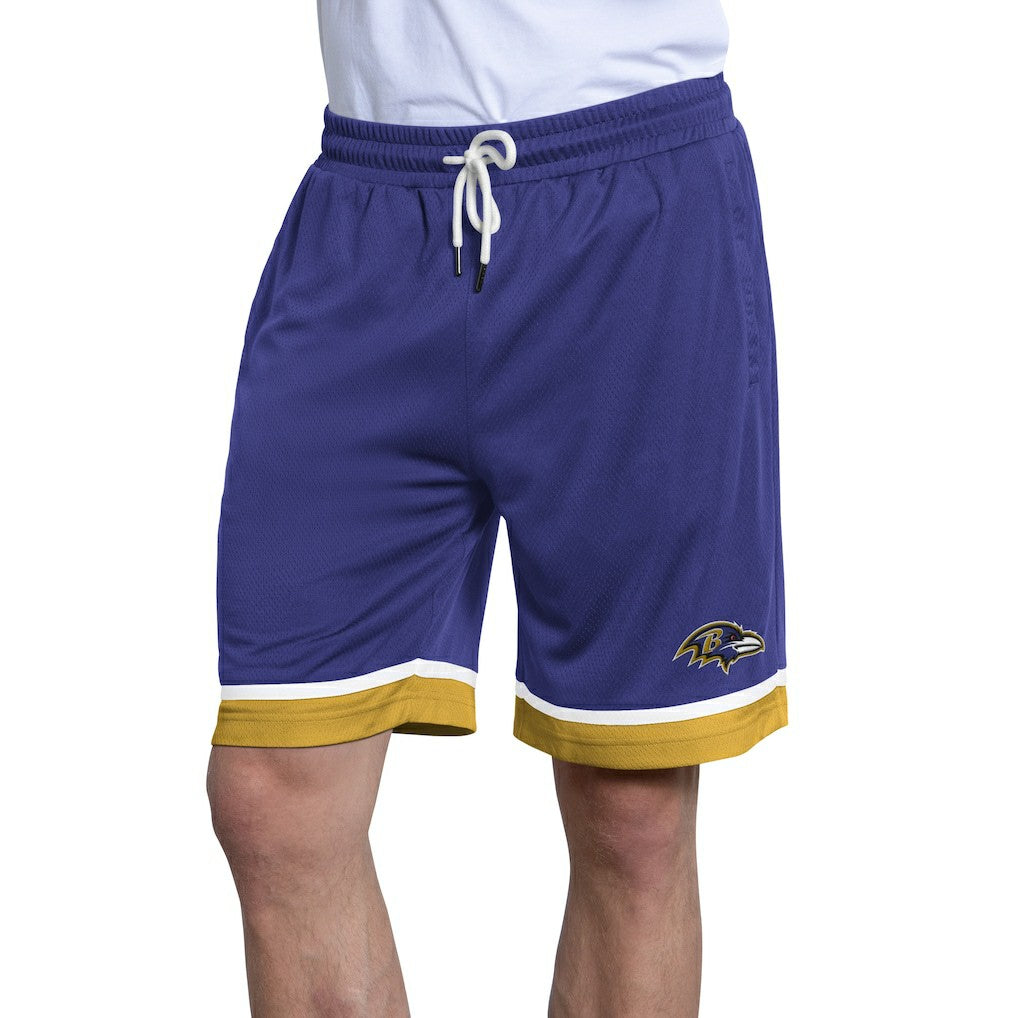 Baltimore Ravens Starter Power Play Mesh Shorts Purple