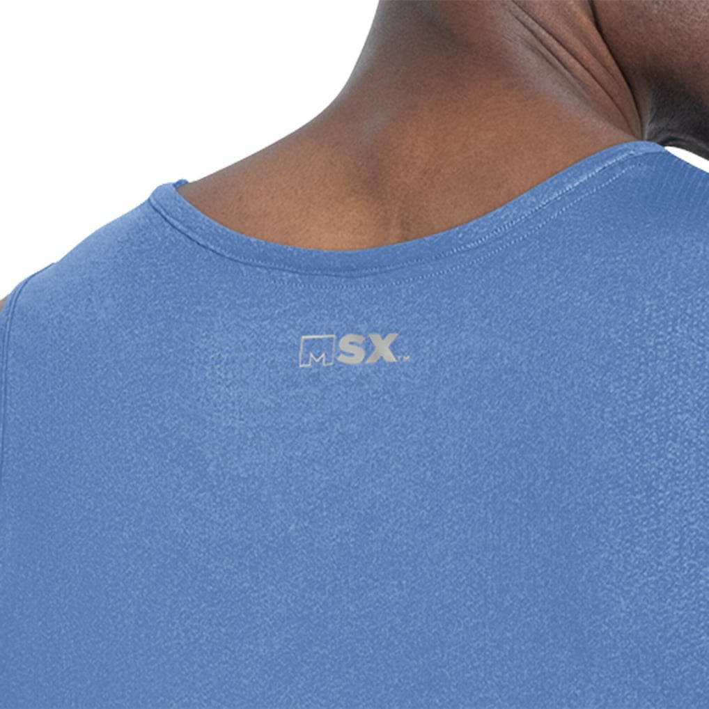 Buffalo Bills MSX by Michael Strahan Energy Scoop Neck Tank Top Royal