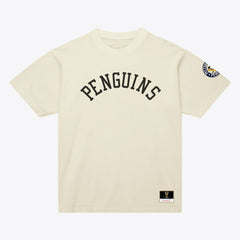 Pittsburgh Penguins Mitchell & Ness Unisex Arched Team T-Shirt - Cream - NHL 203521591