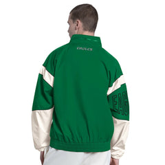 Philadelphia Eagles Starter The Gust Full-Zip Hooded Jacket Kelly Green