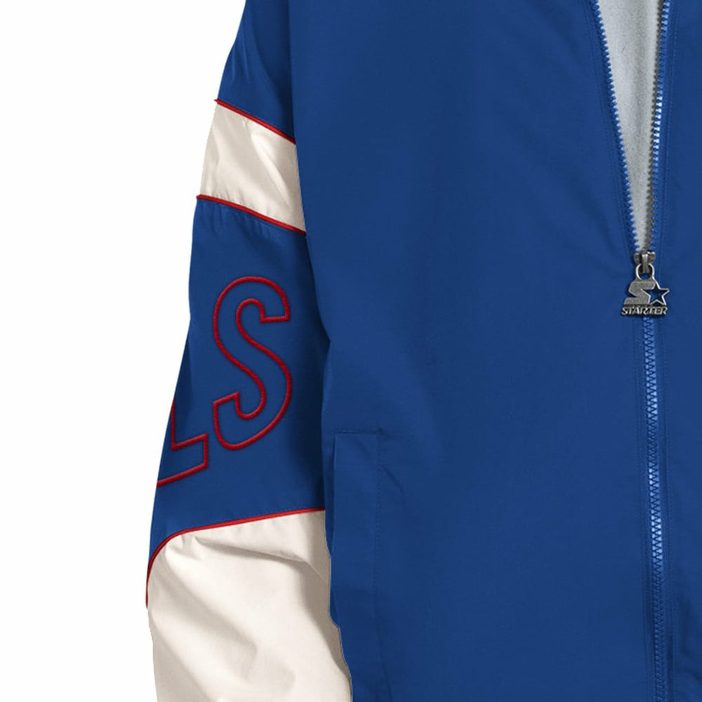 Buffalo Bills Starter The Gust Full-Zip Hooded Jacket Royal