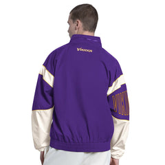 Minnesota Vikings Starter The Gust Full-Zip Hooded Jacket Purple