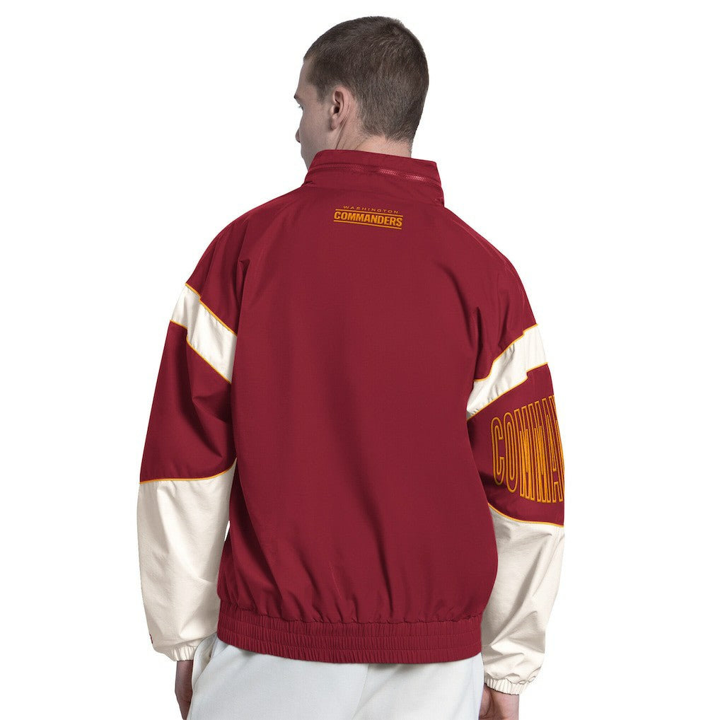Washington Commanders Starter The Gust Full-Zip Hooded Jacket Burgundy