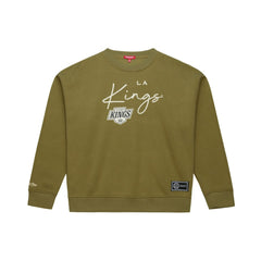 Los Angeles Kings Mitchell & Ness Women's Fleece Sweatshirt - Hunter Green - NHL 203521939