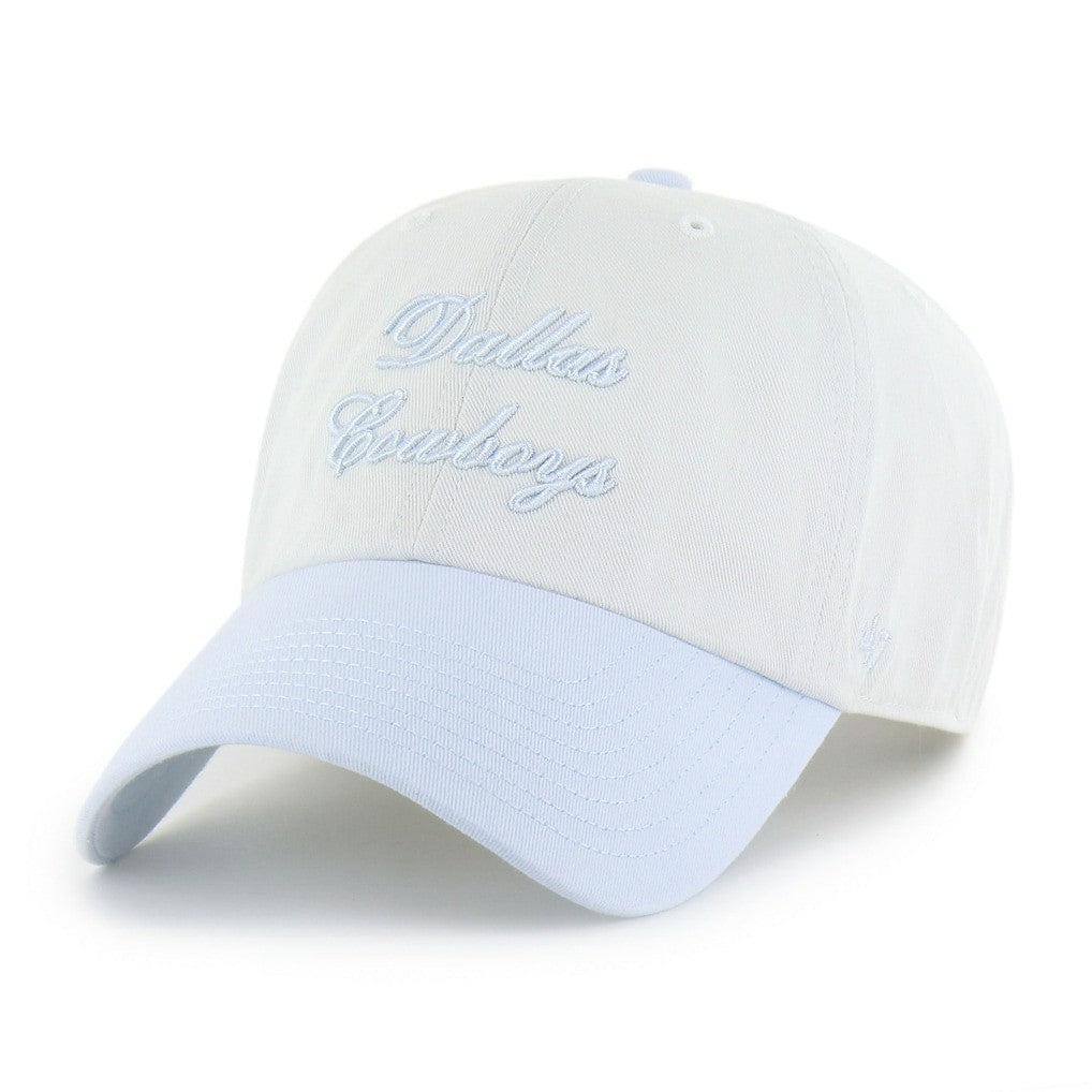 47 brand Dallas Cowboys '47 Women's Gelato Two-Tone Clean Up Adjustable Hat White