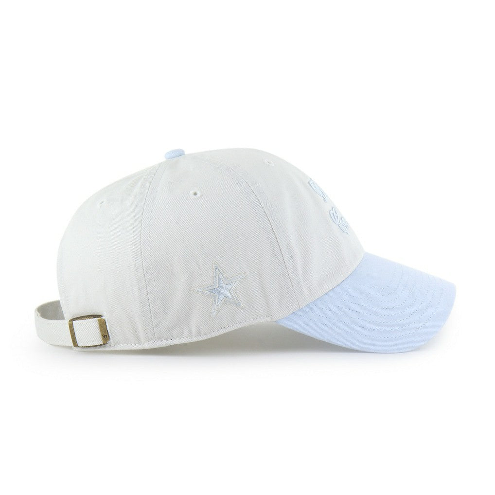 47 brand Dallas Cowboys '47 Women's Gelato Two-Tone Clean Up Adjustable Hat White