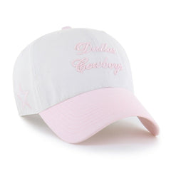 47 brand Dallas Cowboys '47 Women's Gelato Two-Tone Clean Up Adjustable Hat White