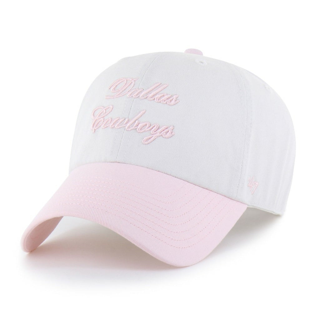 47 brand Dallas Cowboys '47 Women's Gelato Two-Tone Clean Up Adjustable Hat White