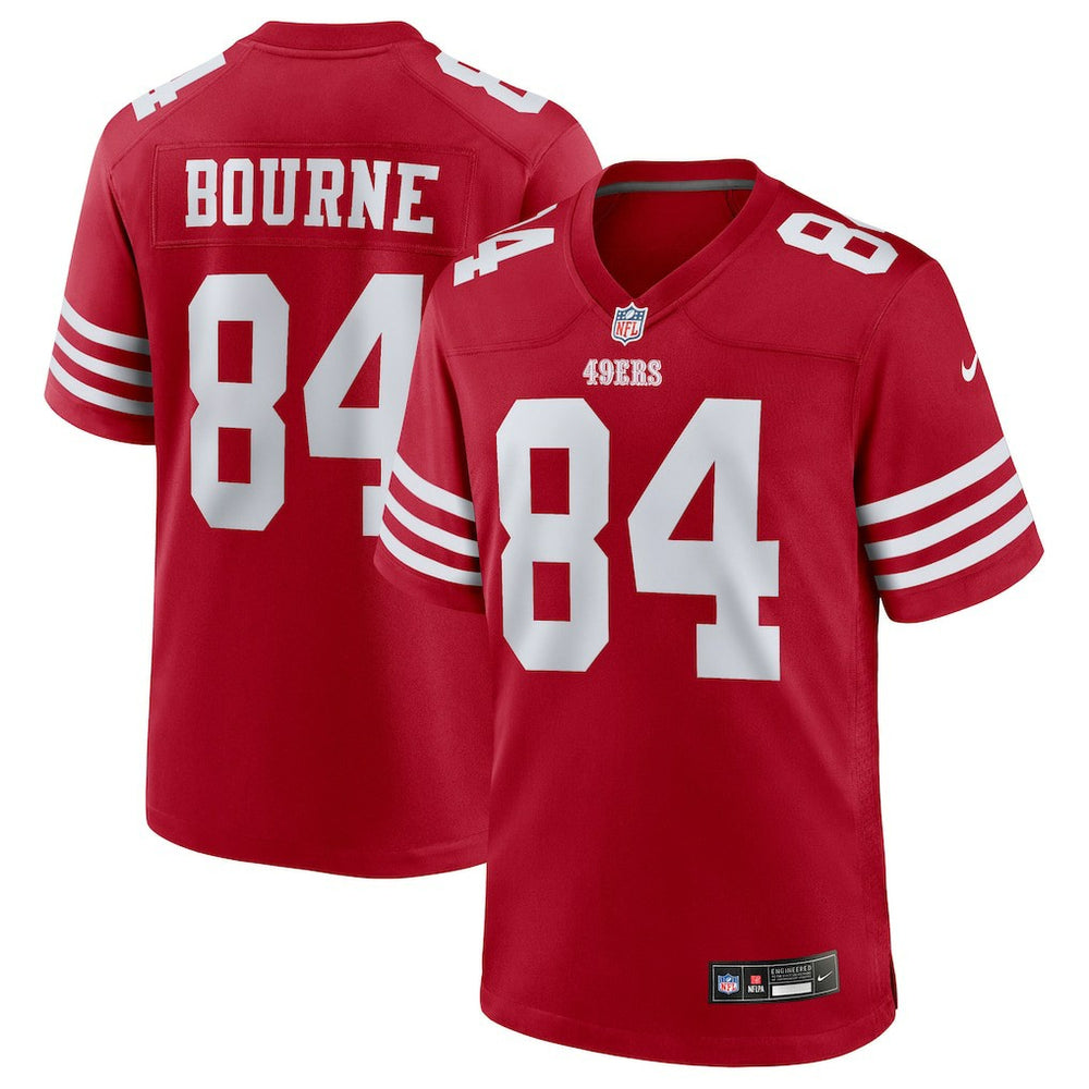 Nike Kendrick Bourne San Francisco 49ers Team Game Jersey Scarlet