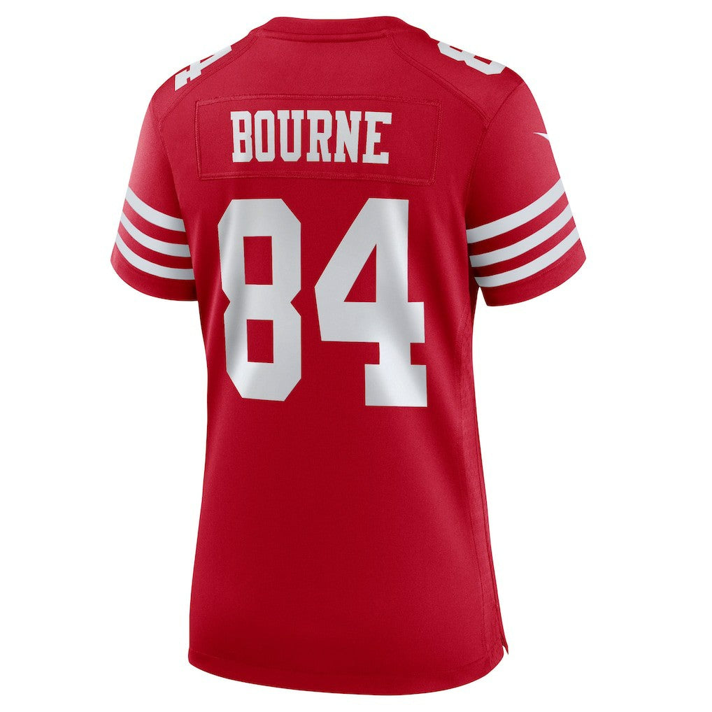 Nike Kendrick Bourne San Francisco 49ers Women's Team Game Jersey Scarlet