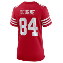 Nike Kendrick Bourne San Francisco 49ers Women's Team Game Jersey Scarlet