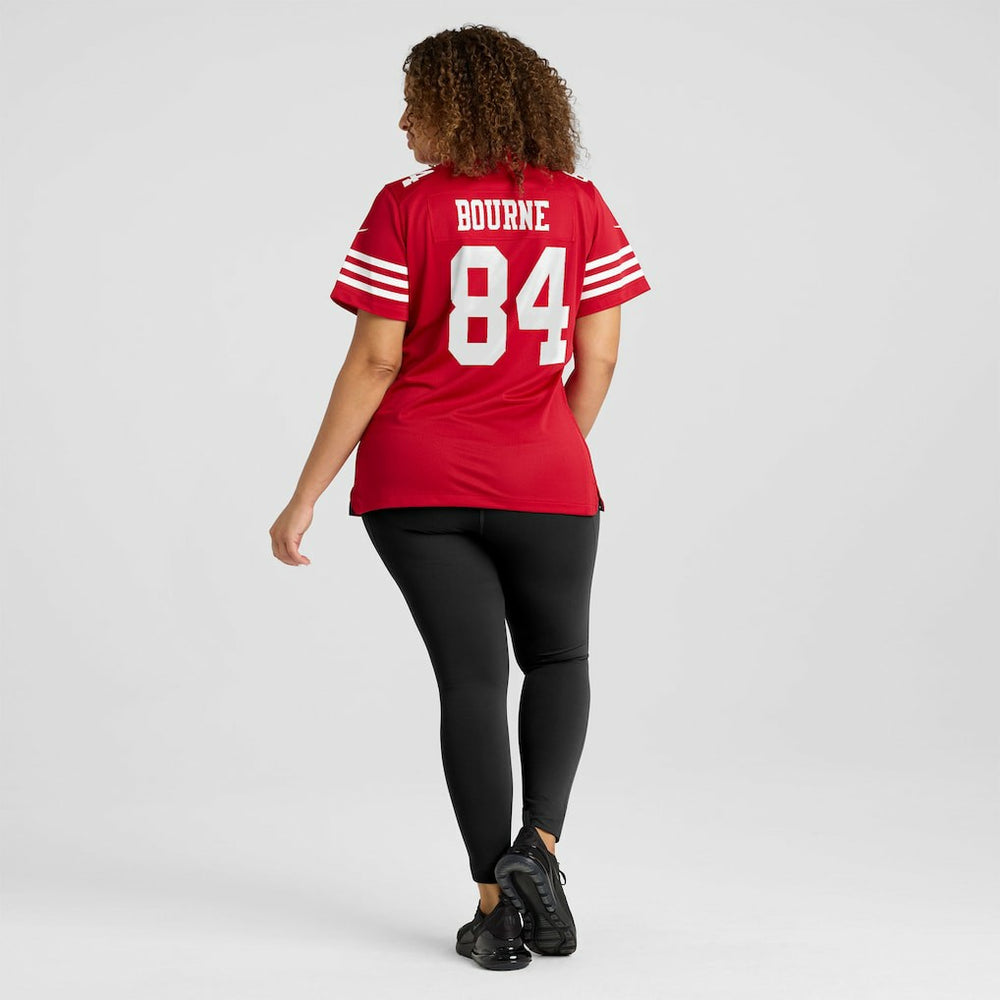 Nike Kendrick Bourne San Francisco 49ers Women's Team Game Jersey Scarlet