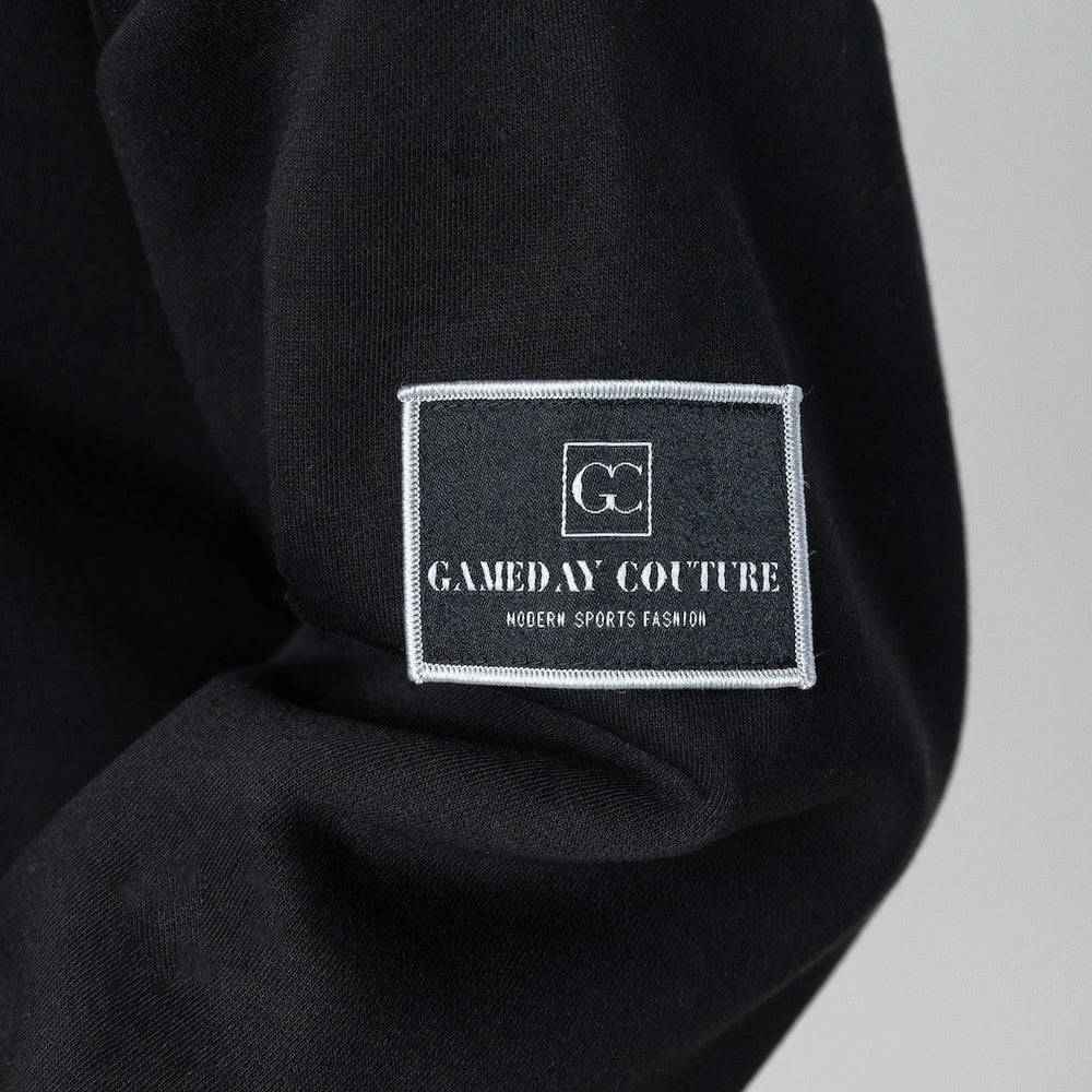 Pittsburgh Steelers Gameday Couture Women's Powerhouse Play Premium Fleece Sweatshirt Black