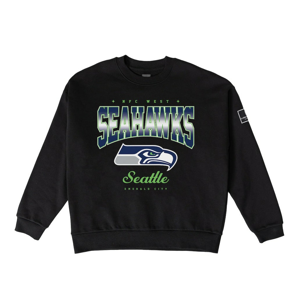 Seattle Seahawks Gameday Couture Women's Powerhouse Play Premium Fleece Sweatshirt Black