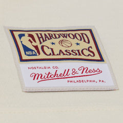 Houston Rockets Hardwood Classics Chainstitch Premium T-Shirt Cream | Mitchell & Ness discount