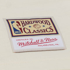 Minnesota Timberwolves Hardwood Classics Chainstitch Premium T-Shirt Cream | Mitchell & Ness for sale
