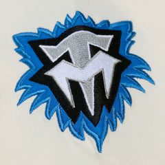 Minnesota Timberwolves Hardwood Classics Chainstitch Premium T-Shirt Cream | Mitchell & Ness for sale