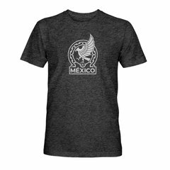 Mexico National Team 1863FC Mono Badge Vintage Tri-Blend T-Shirt Black