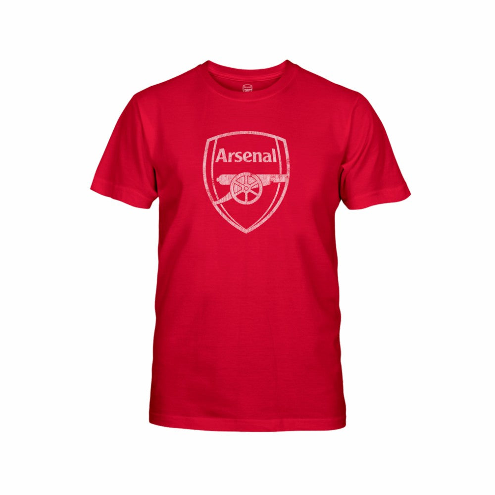 Arsenal 1863FC Youth Mono Badge T-Shirt Red