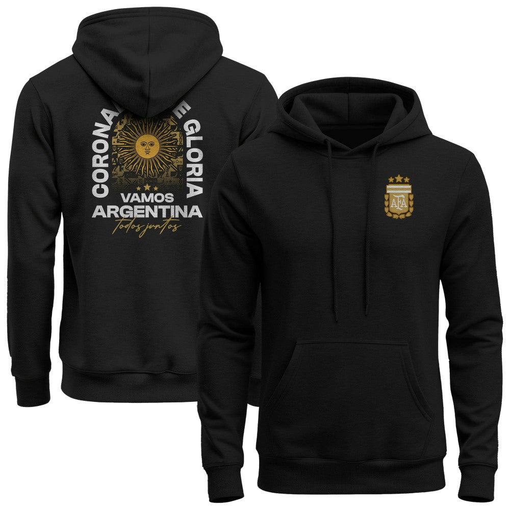 Argentina National Team 1863FC True Glory Fleece Hoodie Black