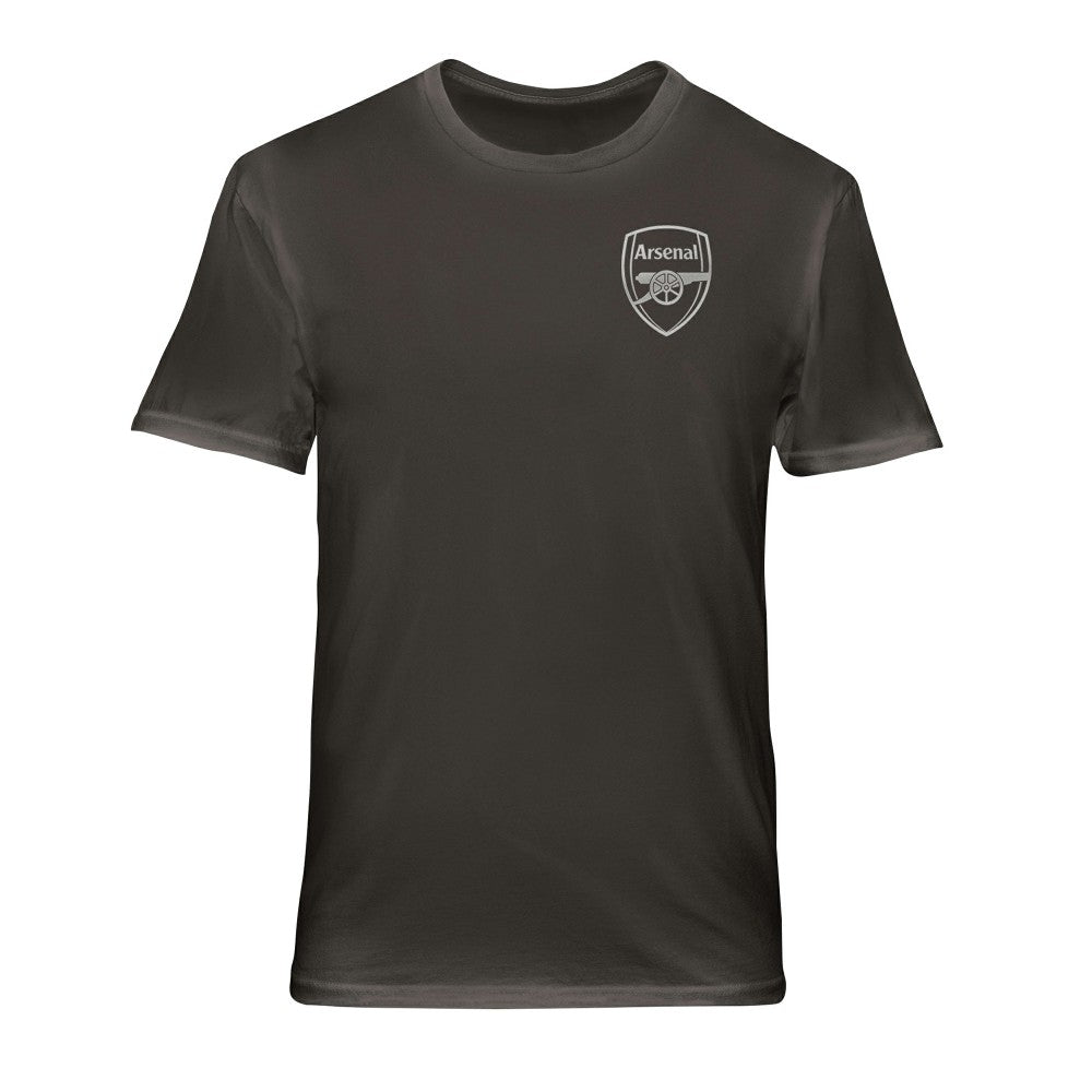 Arsenal 1863FC Wordmark Cotton T-Shirt Gray