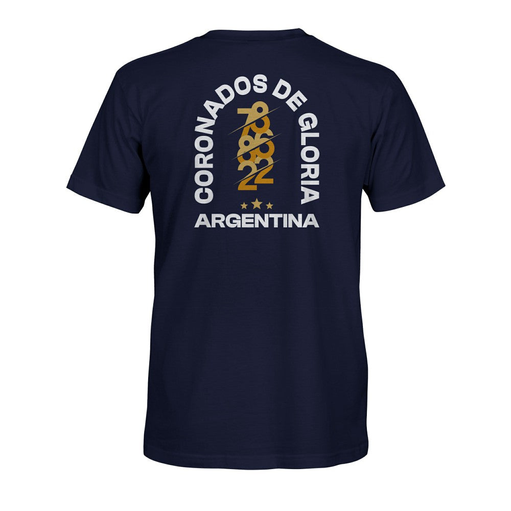 Argentina National Team 1863FC True To Glory Heavyweight T-Shirt Navy