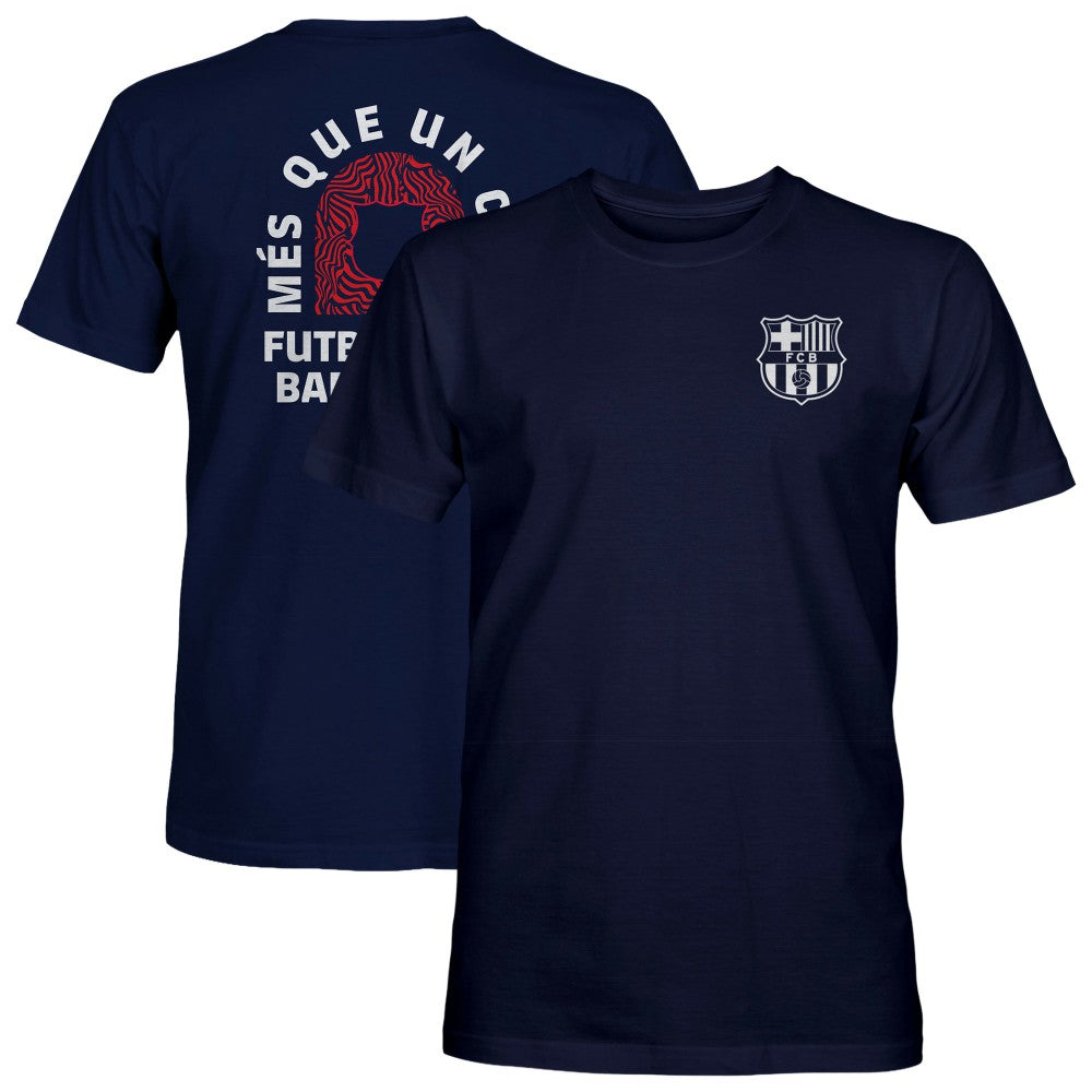 Barcelona 1863FC True To Glory Heavyweight T-Shirt Navy