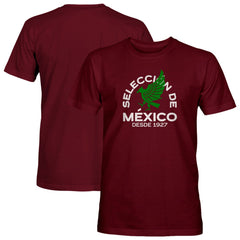 Mexico National Team 1863FC Established Location T-Shirt Maroon