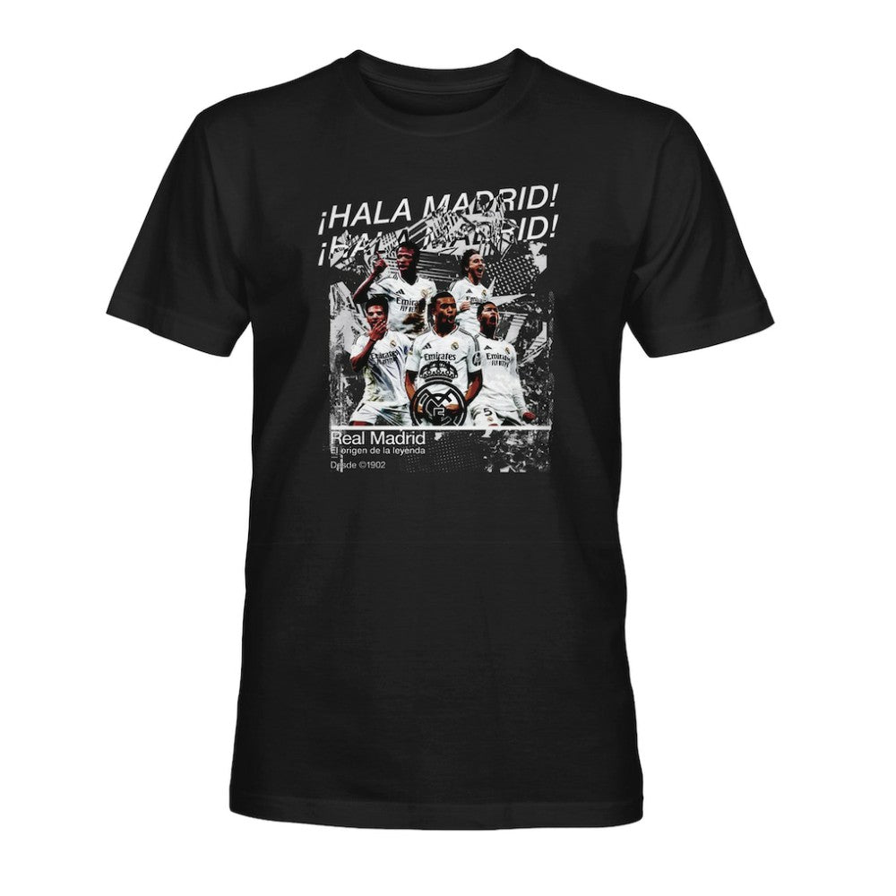 Real Madrid 1863FC Hala T-Shirt Black