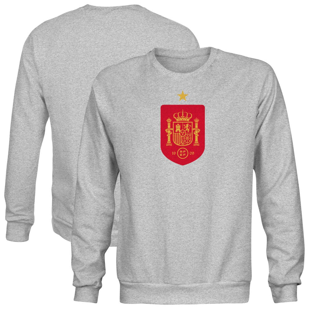 Spain National Team 1863FC Color Badge Sweatshirt Gray