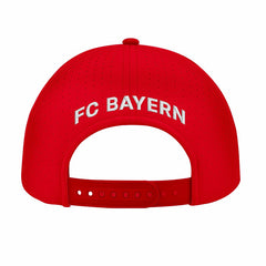 Bayern Munich 1863FC Color Badge Airflow Adjustable Hat Red