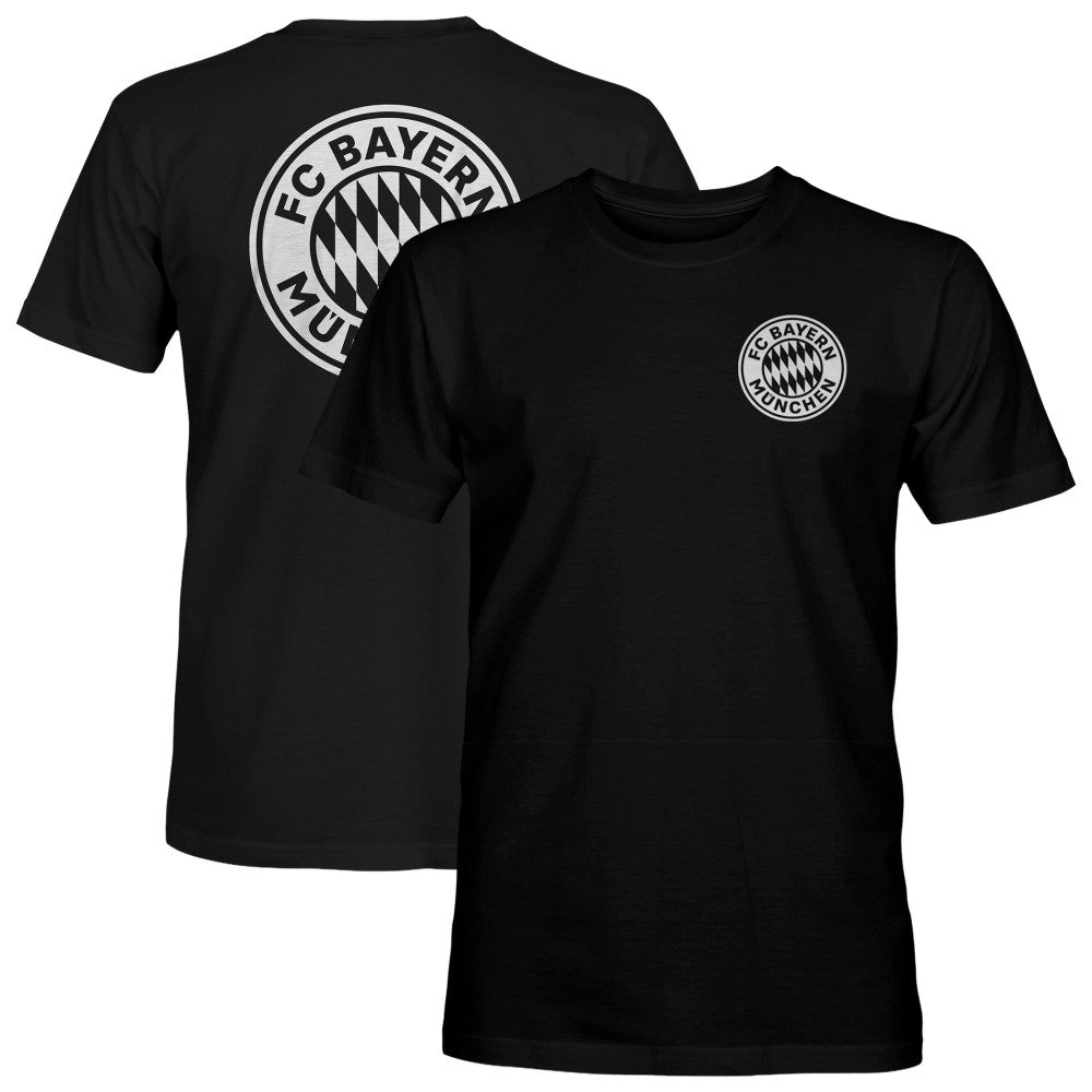 Bayern Munich 1863FC Large Logo Heavyweight T-Shirt Black