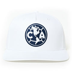 Club America 1863FC Mono Badge High Point Adjustable Hat White