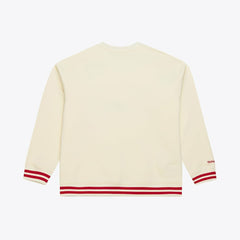 Philadelphia 76ers Hardwood Classics 76 Originals Collection Sweatshirt Cream | Mitchell & Ness Lifestyle