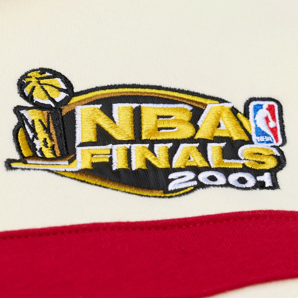 Philadelphia 76ers Hardwood Classics 76 Originals Collection Head Coach Hoodie for sale Cream | Mitchell & Ness online
