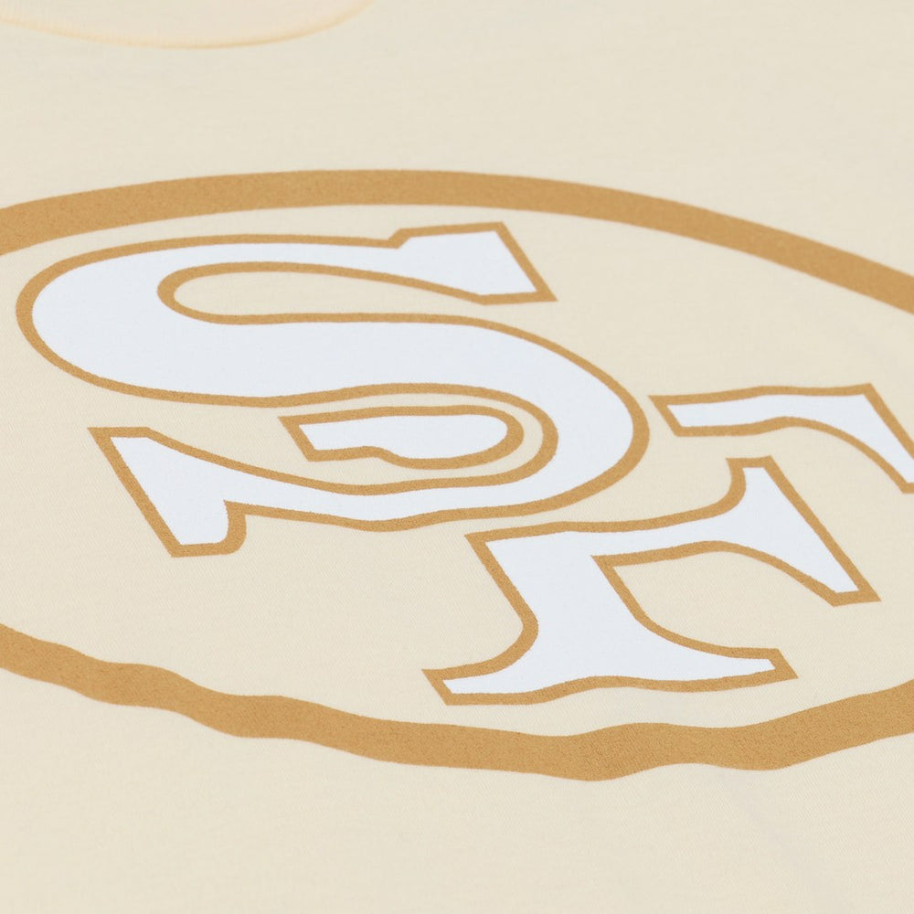 Mitchell & Ness Jerry Rice San Francisco 49ers Sandman Name & Number T-Shirt Cream