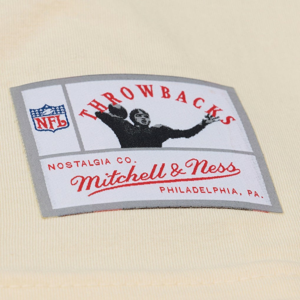 Mitchell & Ness Randy Moss Minnesota Vikings Sandman Name & Number T-Shirt Cream