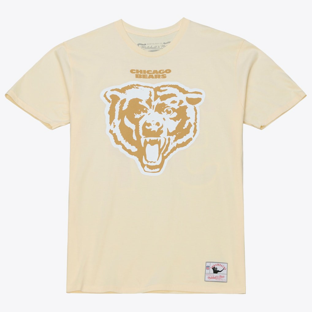 Mitchell & Ness Walter Payton Chicago Bears Sandman Name & Number T-Shirt Cream