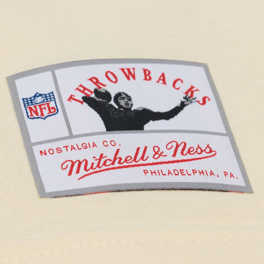 Mitchell & Ness Walter Payton Chicago Bears Sandman Name & Number T-Shirt Cream