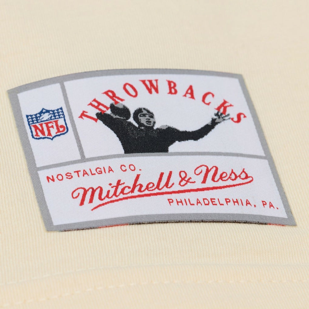 Mitchell & Ness Walter Payton Chicago Bears Sandman Name & Number T-Shirt Cream
