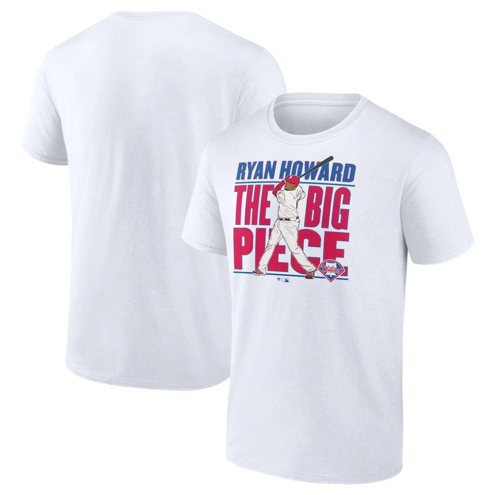 Ryan Howard Philadelphia Phillies Cooperstown Player T-Shirt - White - MLB Online