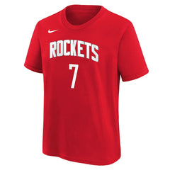 Kevin Durant Houston Rockets Youth Icon Name & Number T-Shirt Red | Nike online