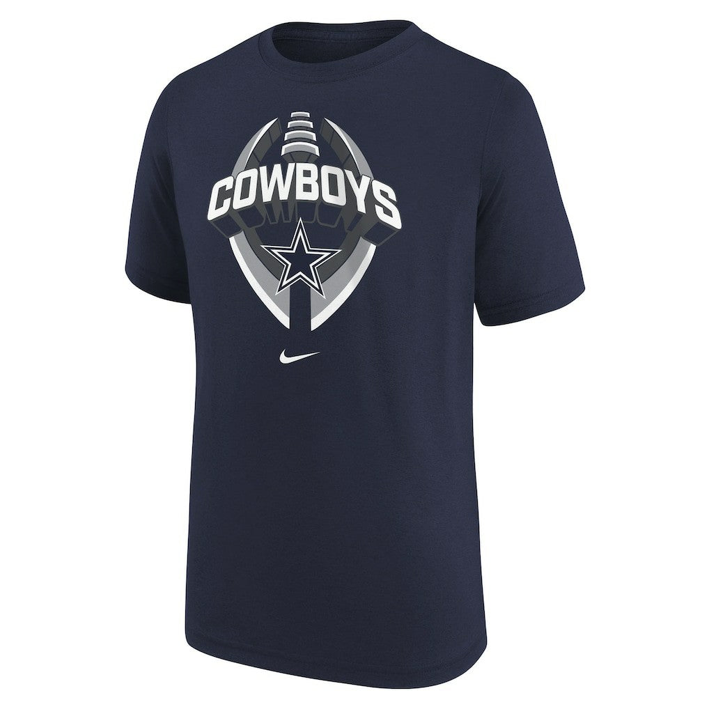 Nike Dallas Cowboys Youth Icon Legend T-Shirt Navy