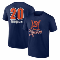 Spencer Torkelson Detroit Tigers Fastball Player Name & Number T-Shirt - Navy - MLB Online