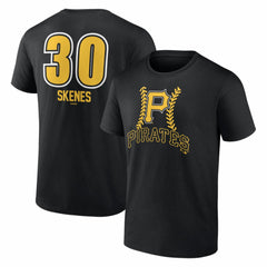 Paul Skenes Pittsburgh Pirates Fastball Player Name & Number T-Shirt - Black - MLB Online