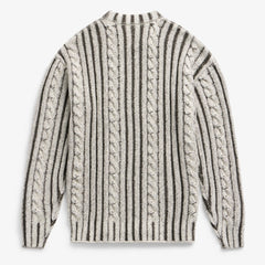 Detroit Lions Off Season x NFL Unisex Cable Knit Sweater Cream/Gray