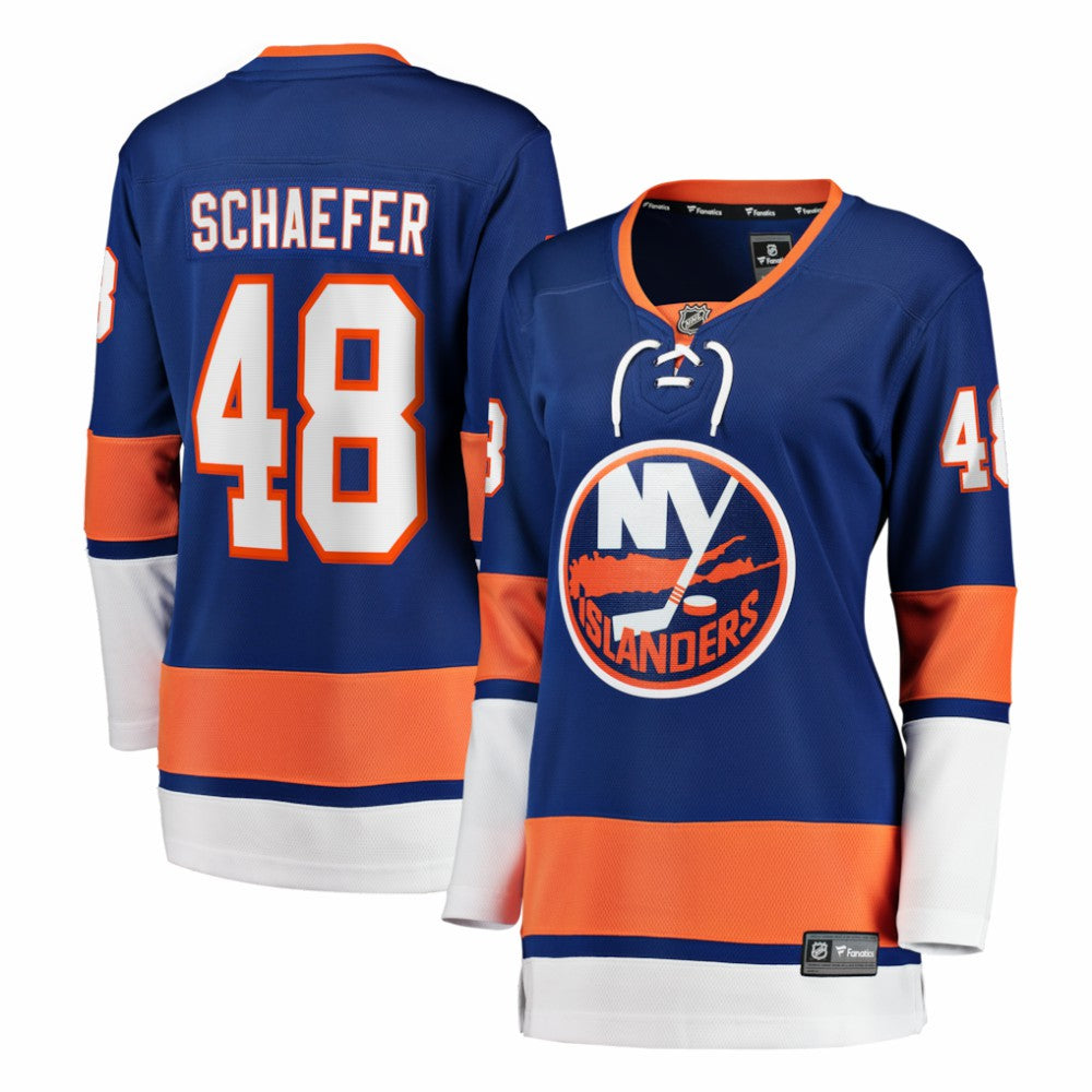 Matthew Schaefer New York Islanders Fanatics Women's Home Breakaway Player Jerseys - Royal - NHL 203531908