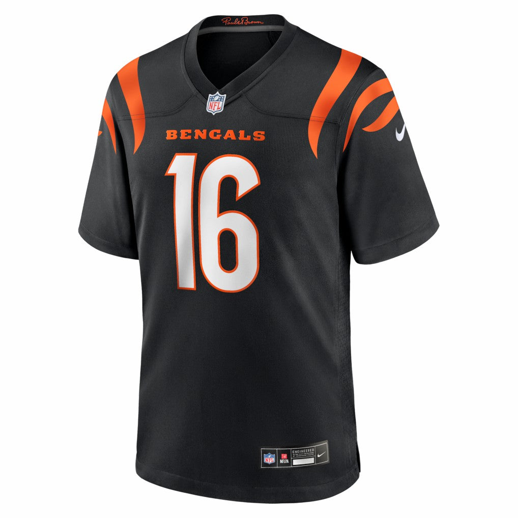 Nike Joe Flacco Cincinnati Bengals Team Game Jersey Black